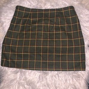 Forever 21 felt mini skirt